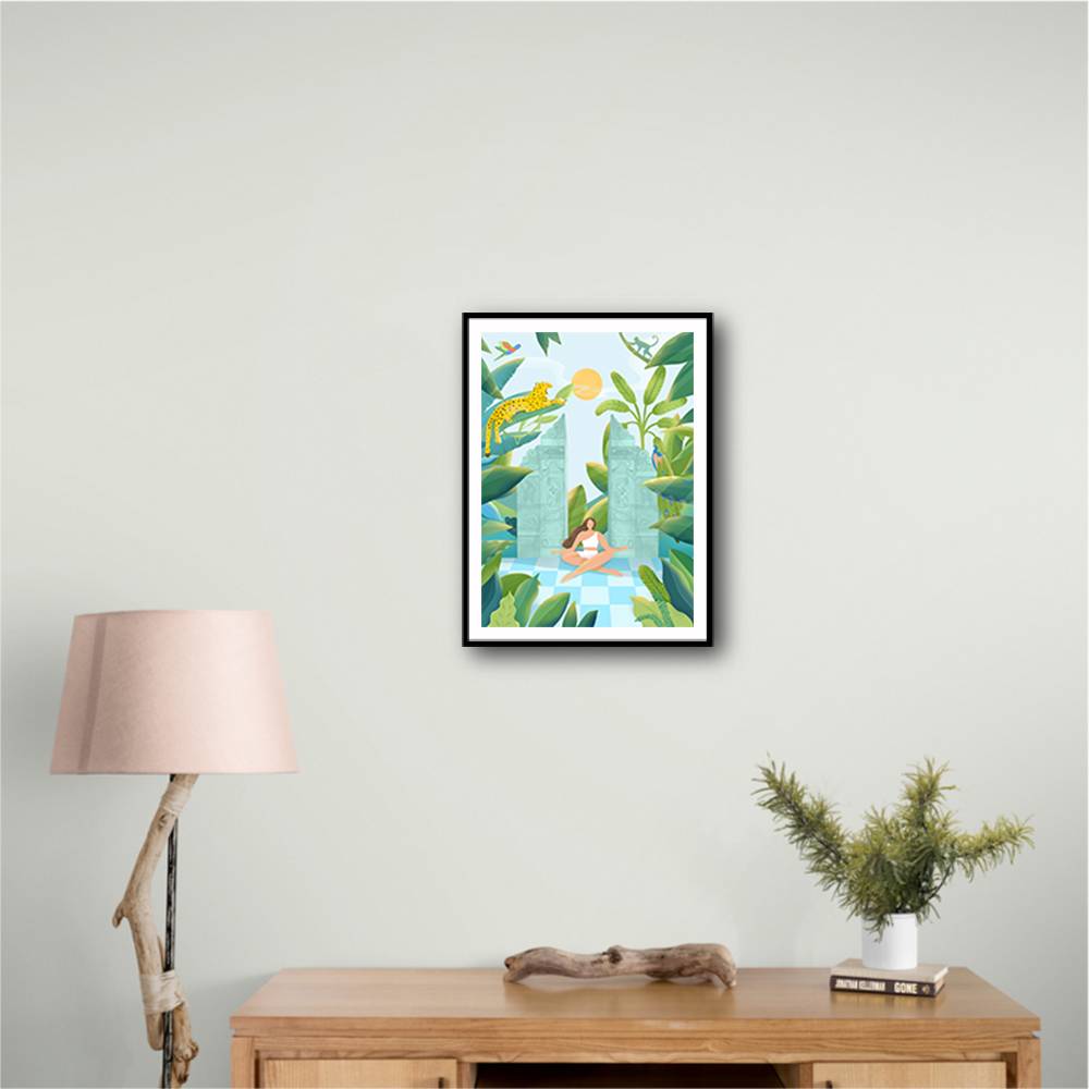 Jungle Zen Wall Art Jungle Zen Wall Art
