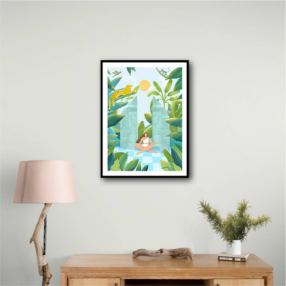 Jungle Zen Wall Art Jungle Zen Wall Art