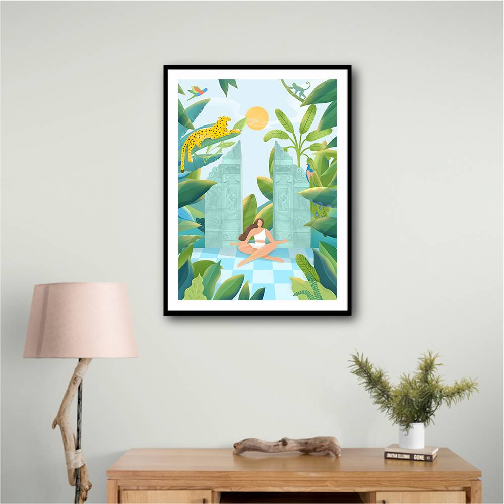 Jungle Zen Wall Art Jungle Zen Wall Art