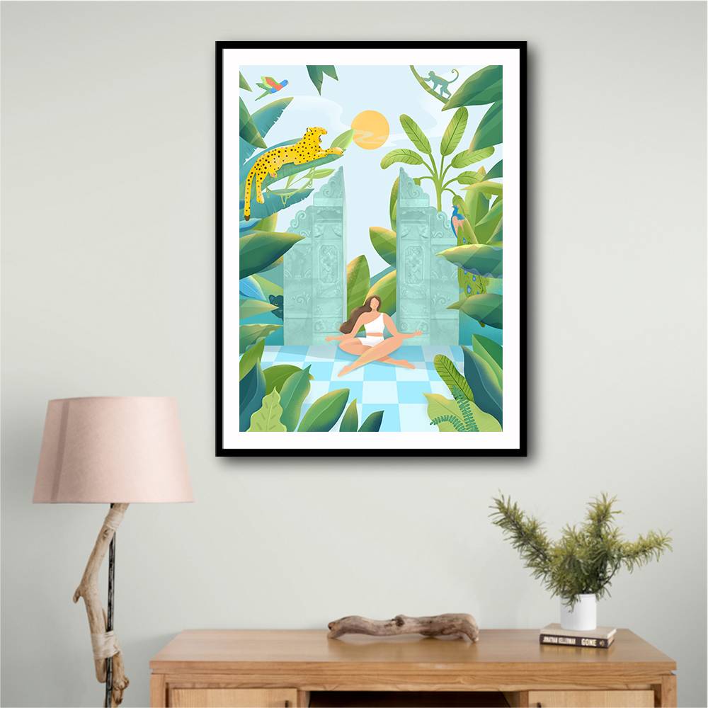Jungle Zen Wall Art Jungle Zen Wall Art