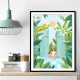 Jungle Zen Wall Art Jungle Zen Wall Art