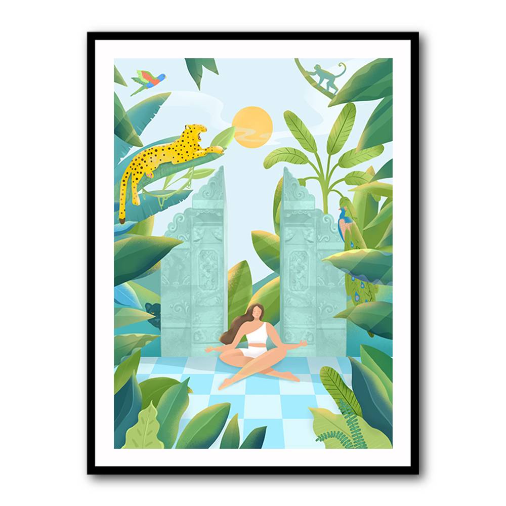 Jungle Zen Wall Art Jungle Zen Wall Art