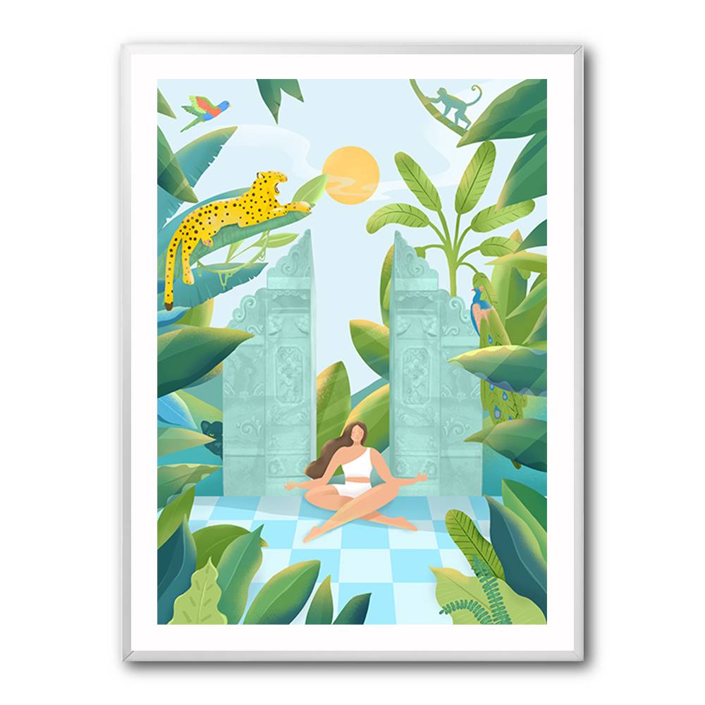 Jungle Zen Wall Art Jungle Zen Wall Art