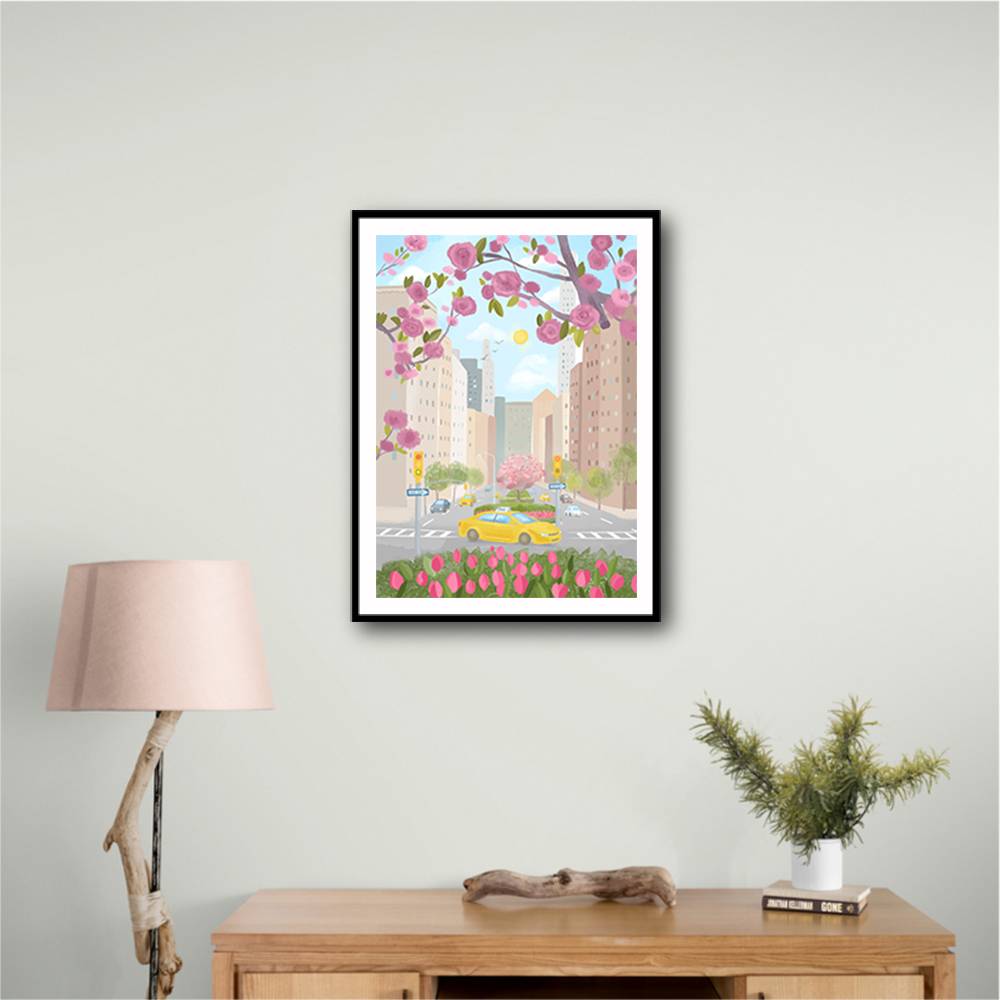 NYC Park Avenue Wall Art NYC Park Avenue Wall Art