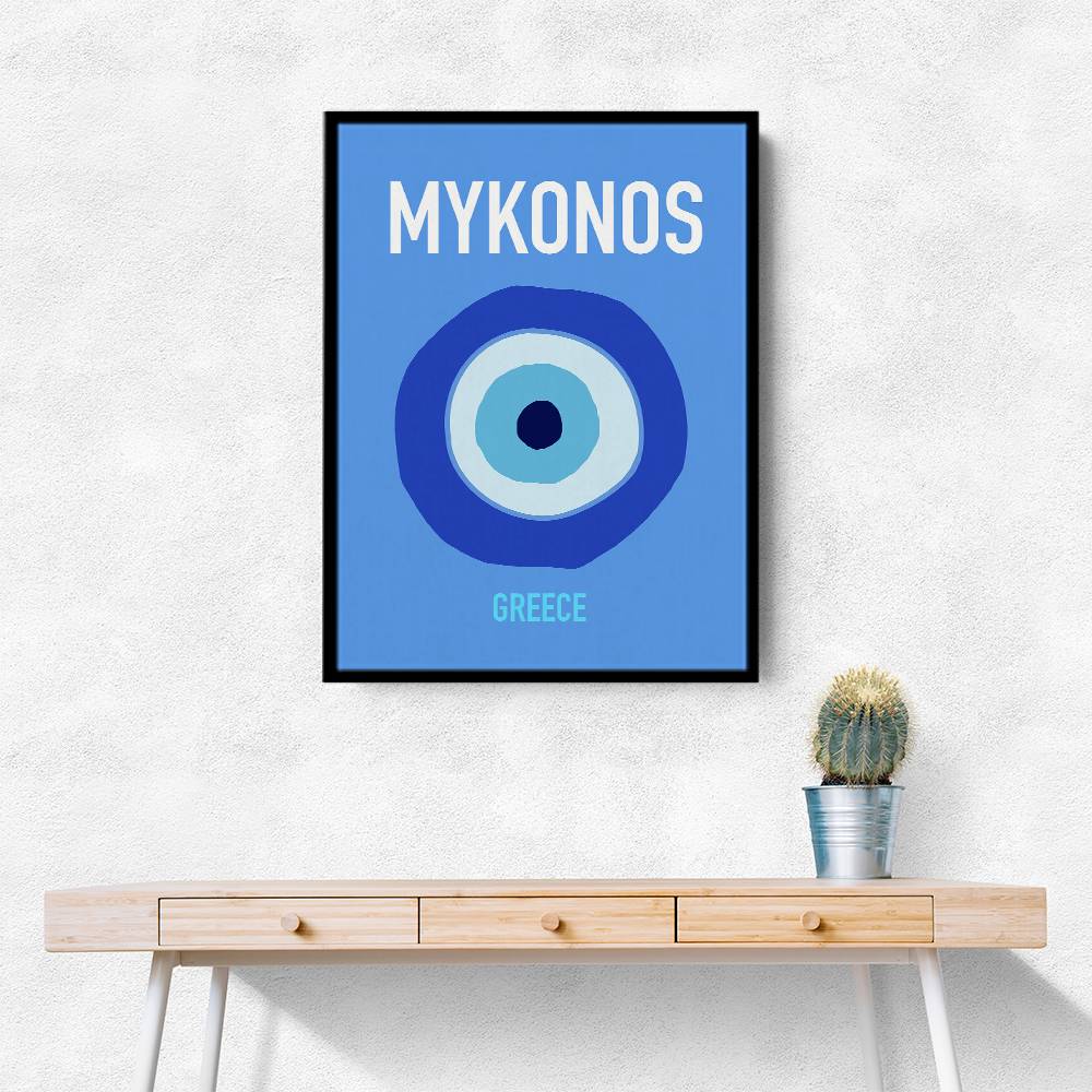 Mykonos Wall Art Mykonos Wall Art
