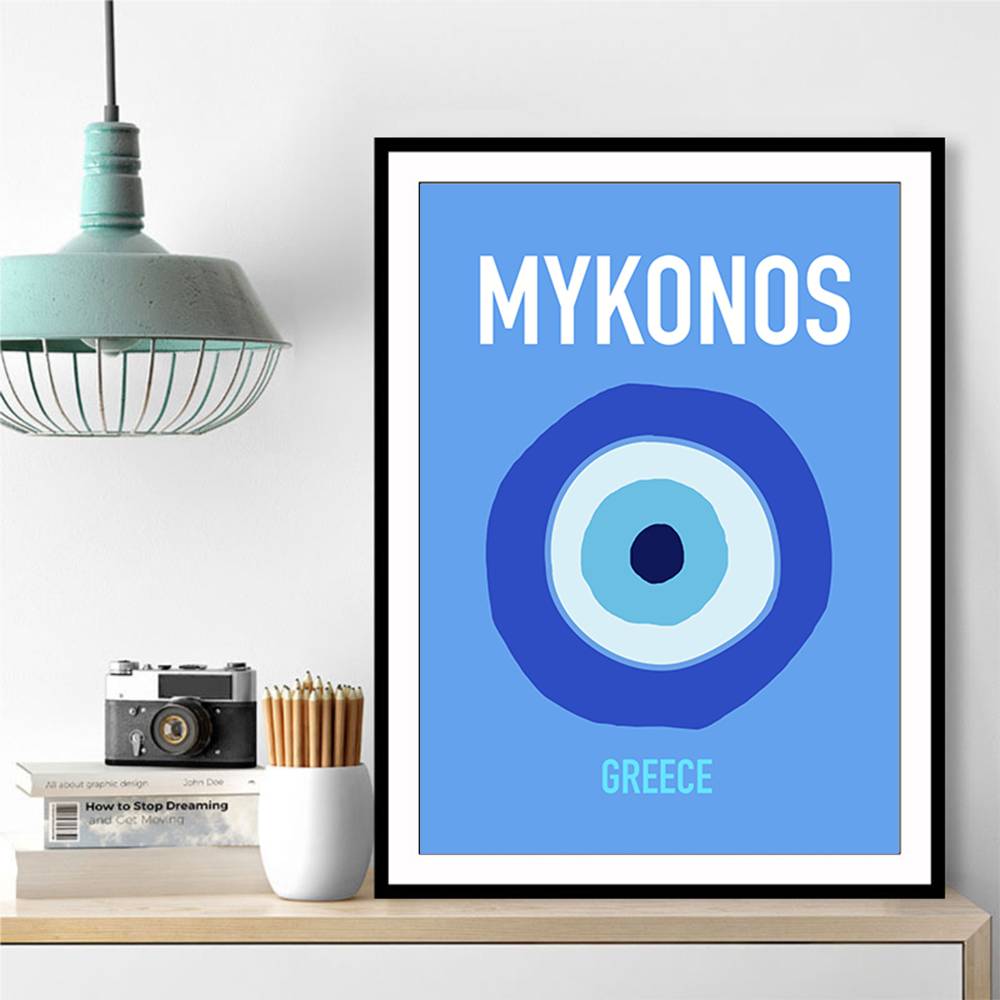 Mykonos Wall Art Mykonos Wall Art