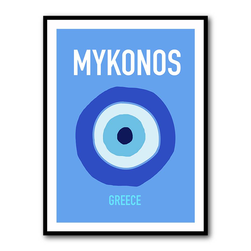 Mykonos Wall Art Mykonos Wall Art