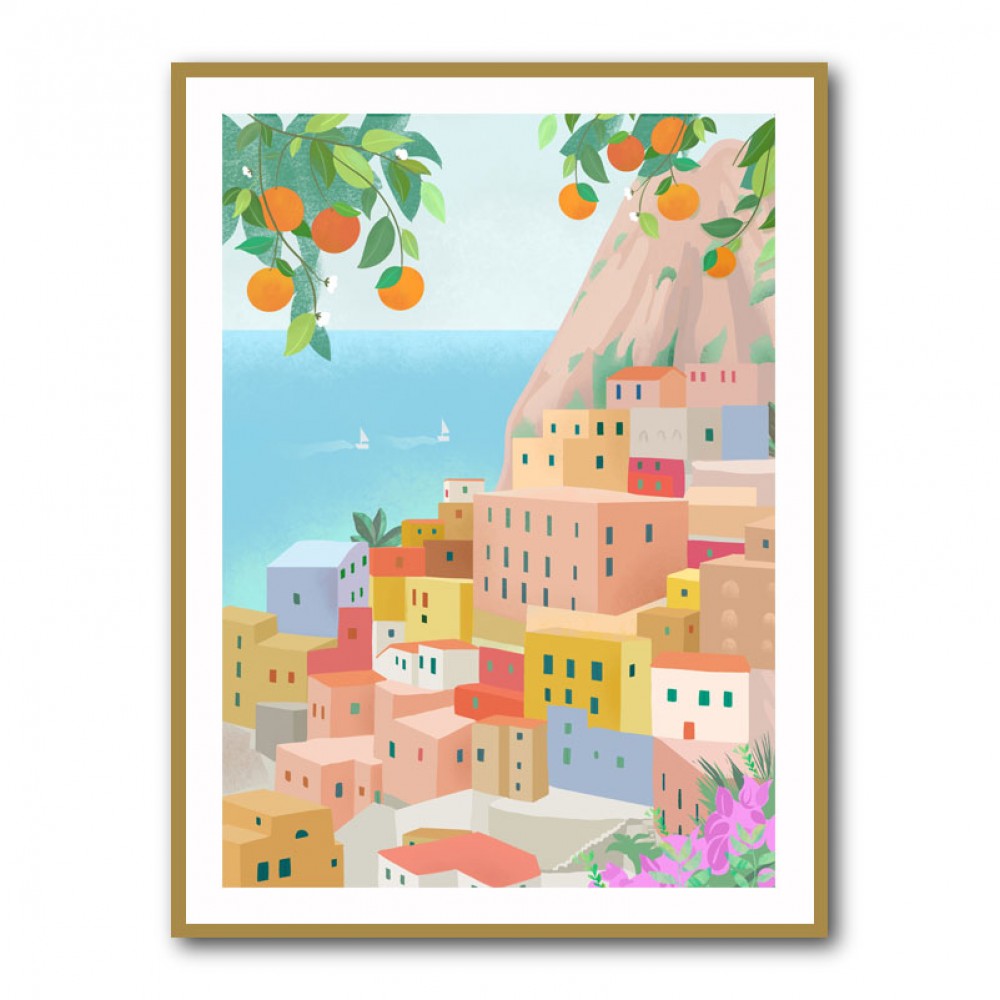 Amalfi Wall Art