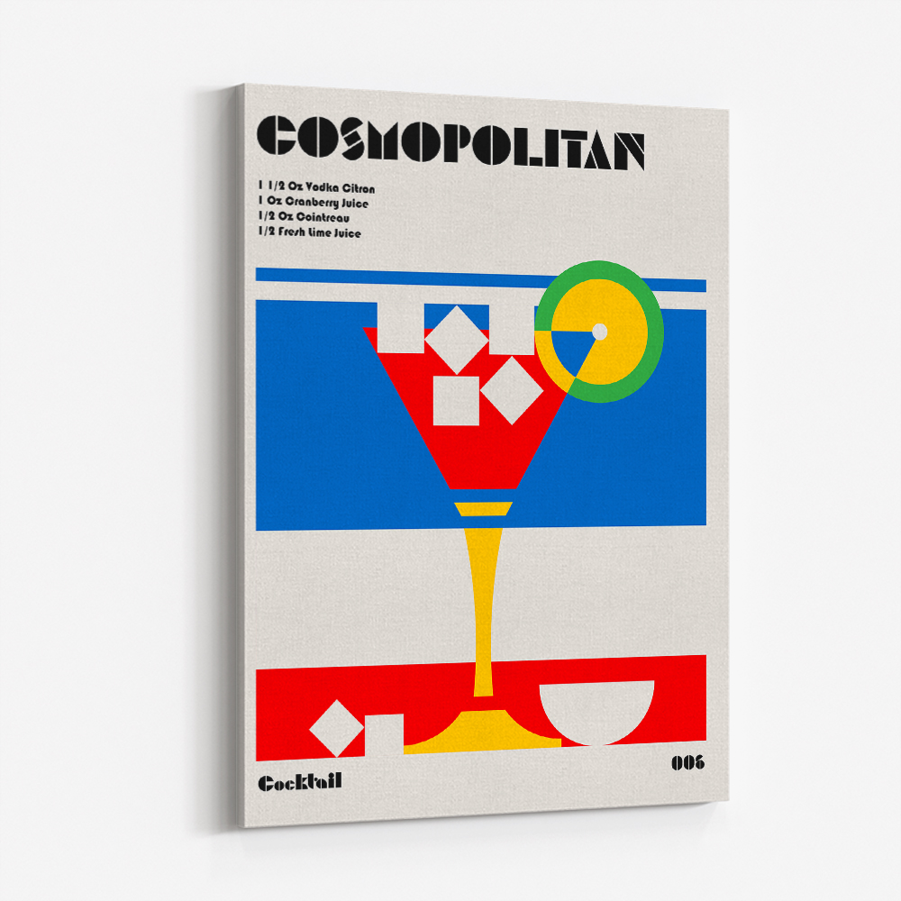 Cosmopolitan Bauhaus Cocktail