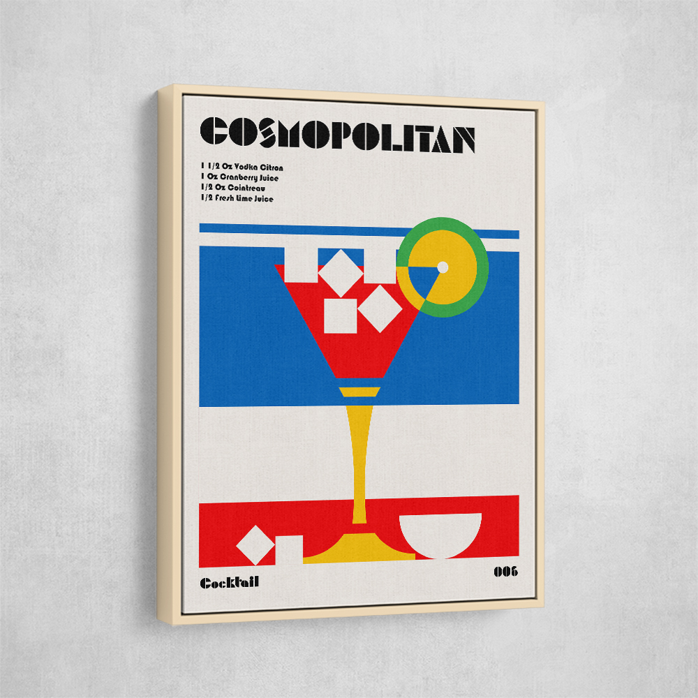 Cosmopolitan Bauhaus Cocktail