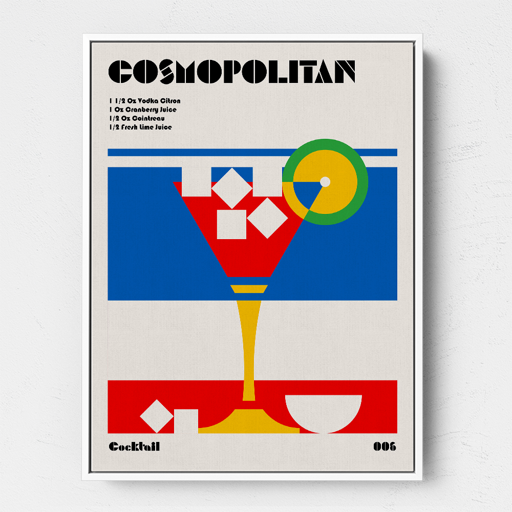 Cosmopolitan Bauhaus Cocktail