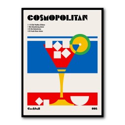 Cosmopolitan Bauhaus Cocktail