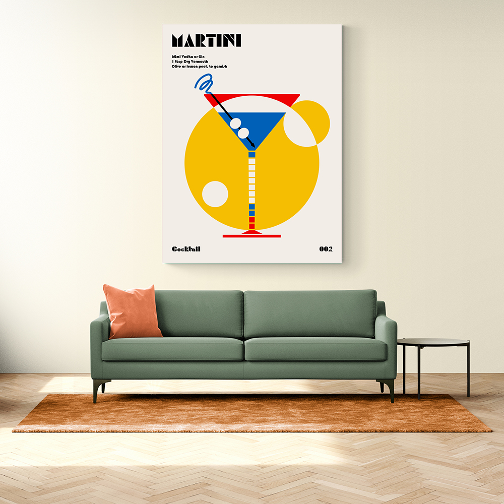 Martini Bauhaus Cocktail