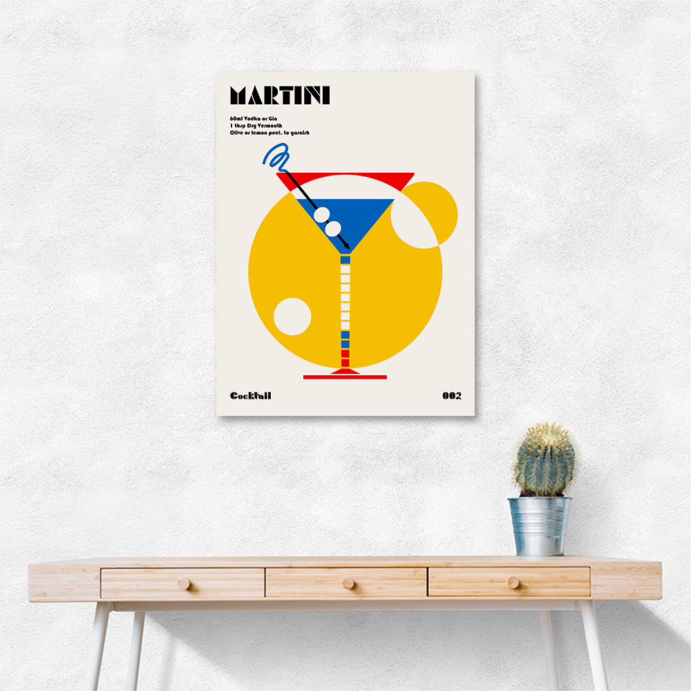 Martini Bauhaus Cocktail