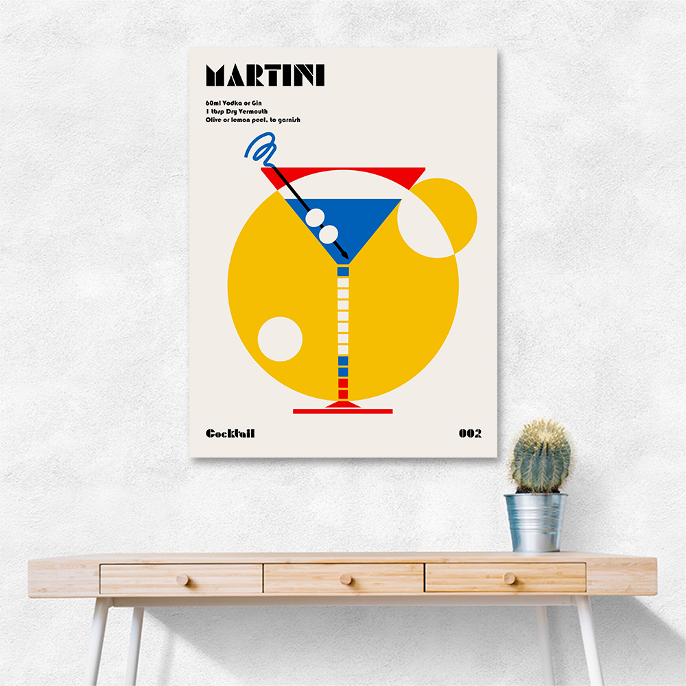 Martini Bauhaus Cocktail
