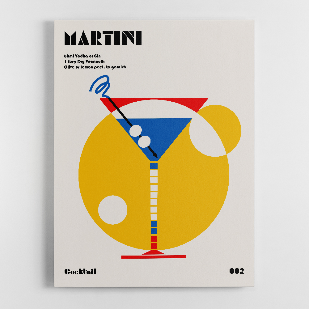 Martini Bauhaus Cocktail