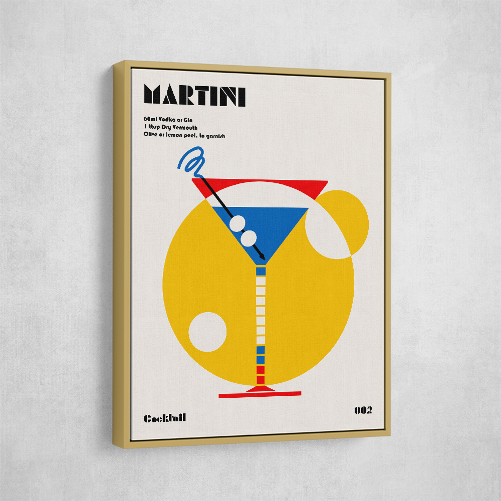 Martini Bauhaus Cocktail