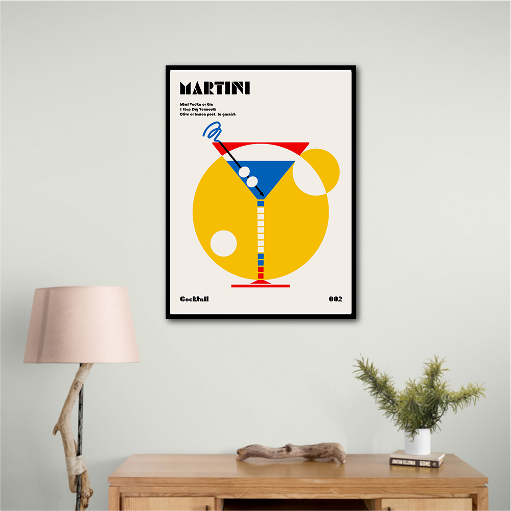 Martini Bauhaus Cocktail