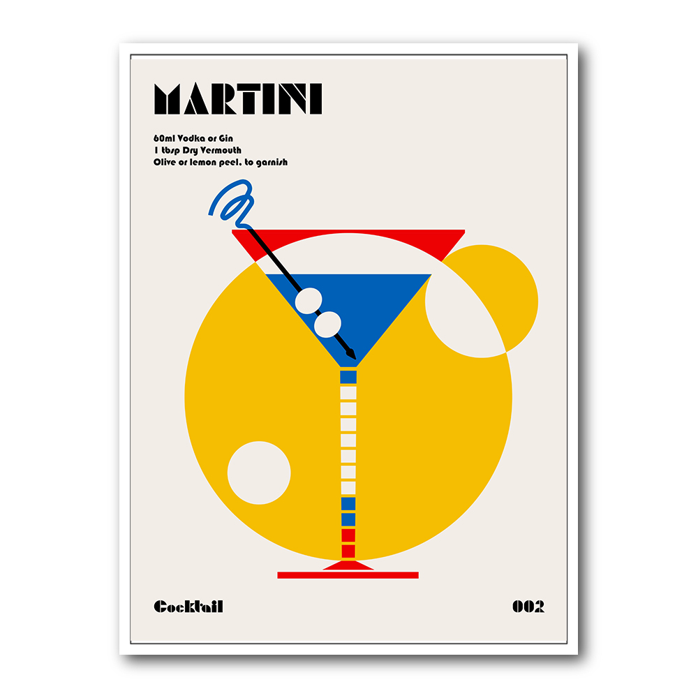 Martini Bauhaus Cocktail