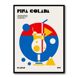 Pina Colada Bauhaus Cocktail