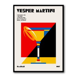 Vesper Martini Bauhaus Cocktail
