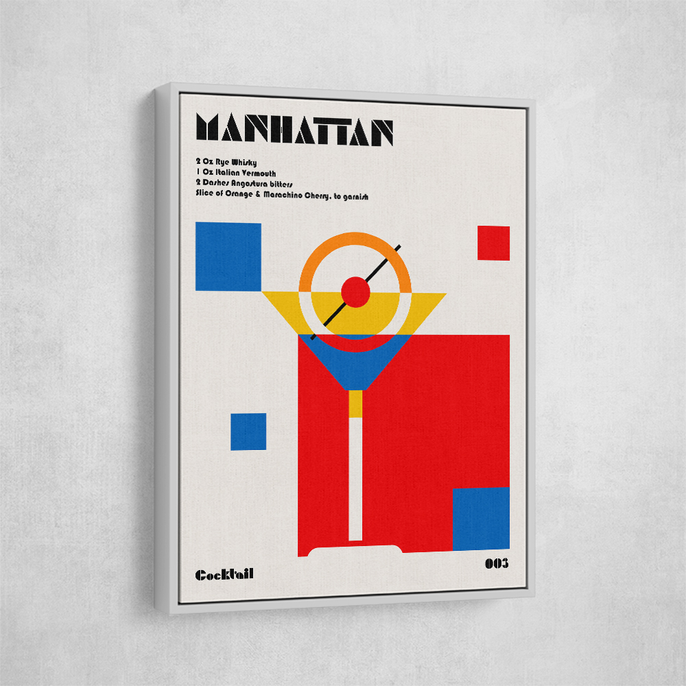 Manhattan Bauhaus Cocktail