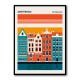 Amsterdam Travel Poster