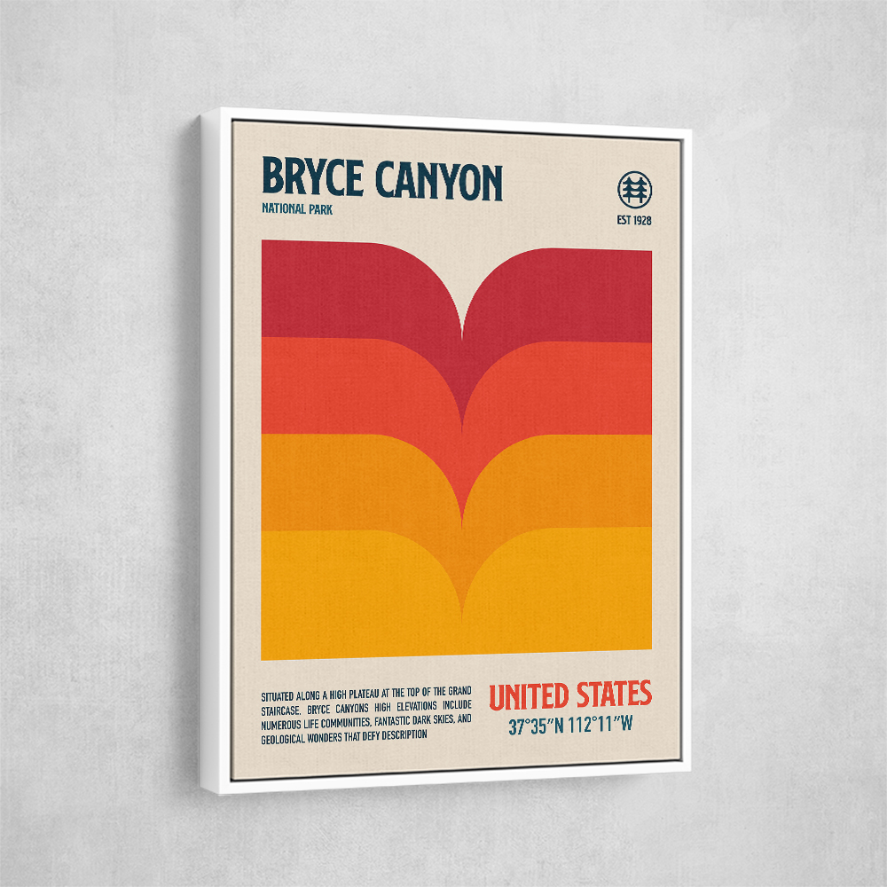 Bryce Canyon National Park Travel Poster