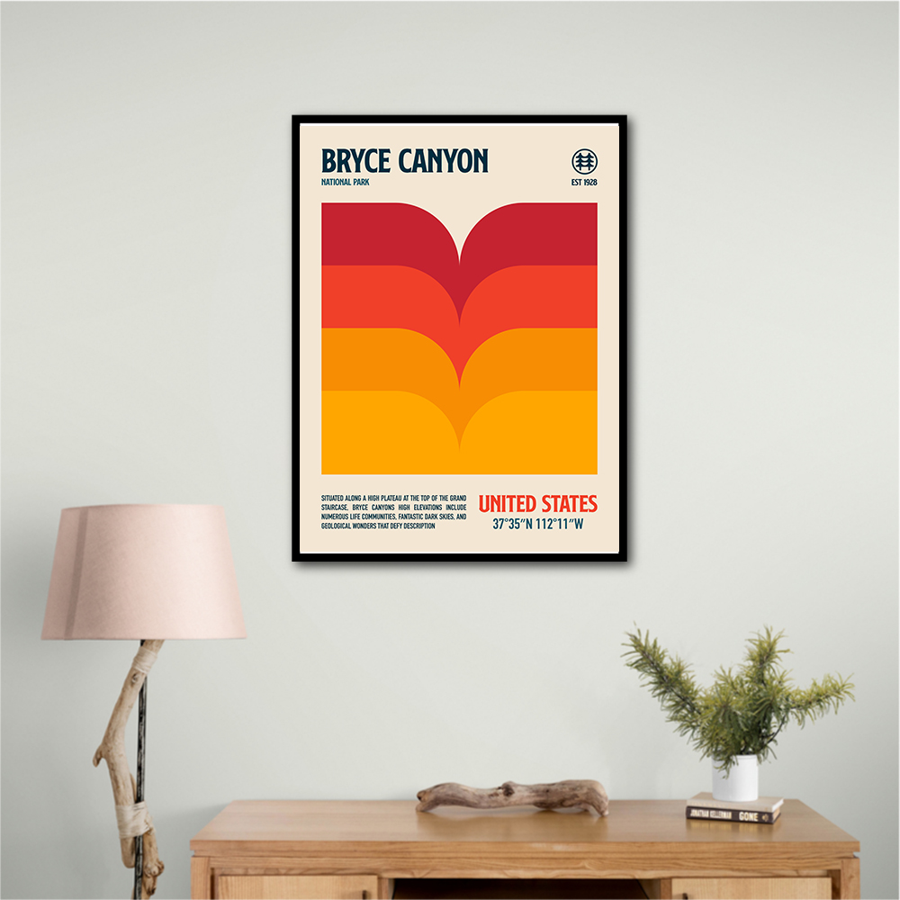 Bryce Canyon National Park Travel Poster