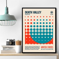 Death Valley National Park Travel Poster