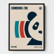 Edinburgh Zoo Travel Poster Edinburgh Zoo Travel Poster
