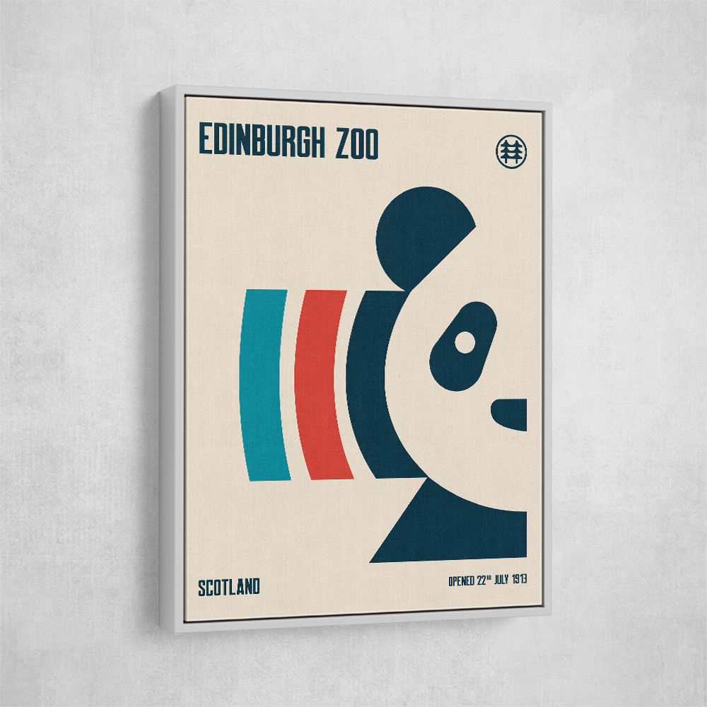 Edinburgh Zoo Travel Poster Edinburgh Zoo Travel Poster