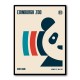 Edinburgh Zoo Travel Poster Edinburgh Zoo Travel Poster
