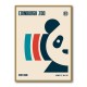 Edinburgh Zoo Travel Poster Edinburgh Zoo Travel Poster