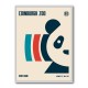Edinburgh Zoo Travel Poster Edinburgh Zoo Travel Poster