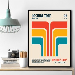 Joshua Tree National Park Travel Poster