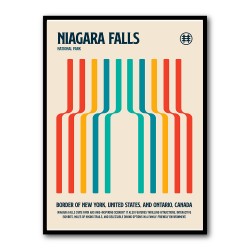 Niagara Falls National Park Travel Poster