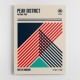 Peak District National Park Travel Poster Peak District National Park Travel Poster