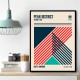 Peak District National Park Travel Poster Peak District National Park Travel Poster