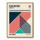 Peak District National Park Travel Poster Peak District National Park Travel Poster