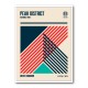 Peak District National Park Travel Poster Peak District National Park Travel Poster