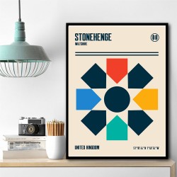 Stonehenge Travel Poster