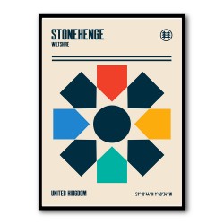 Stonehenge Travel Poster