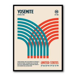 Yosemite National Park Travel Poster