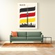Berlin Retro Travel Print Berlin Retro Travel Print