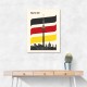 Berlin Retro Travel Print Berlin Retro Travel Print