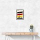 Berlin Retro Travel Print Berlin Retro Travel Print