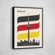 Berlin Retro Travel Print Berlin Retro Travel Print