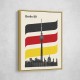 Berlin Retro Travel Print Berlin Retro Travel Print