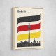 Berlin Retro Travel Print Berlin Retro Travel Print